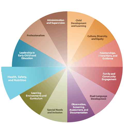 California Early Childhood Educator Competencies Wheel