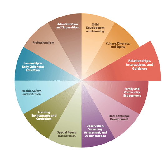 California Early Childhood Educator Competencies Wheel