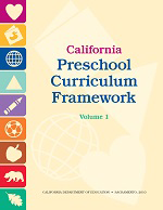 screen shot of preschool curriculum framework volume 1