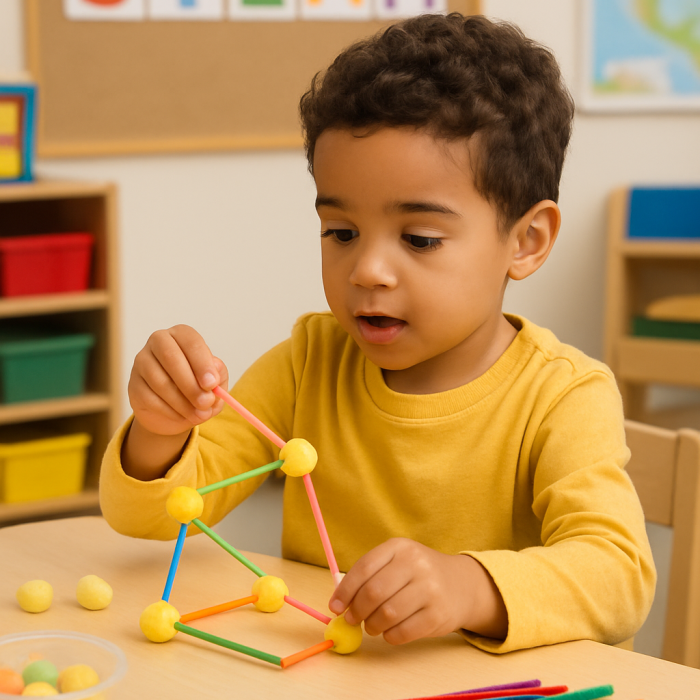 child engaging in play